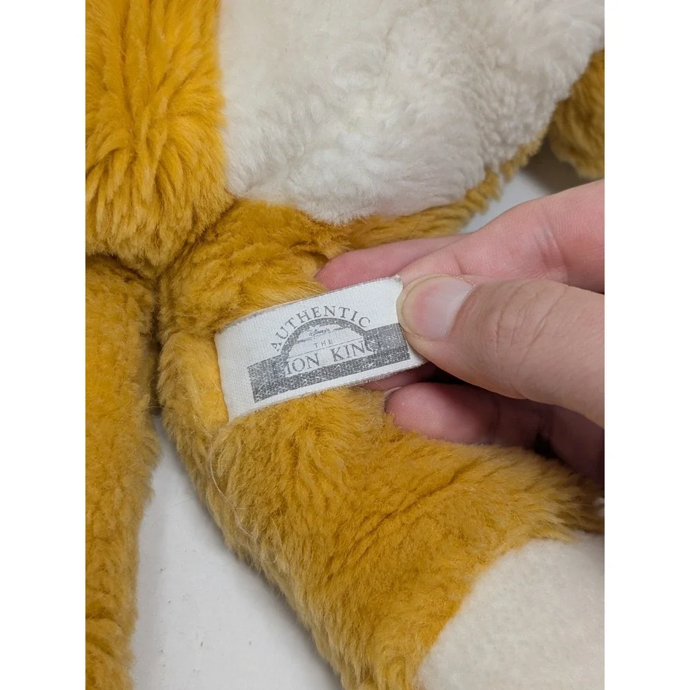 Authentic Mattel Disney Vintage 1993 The Lion King Floppy Young Simba Plush Toy